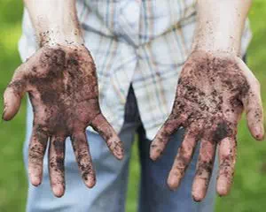 Как очистить руки и ногти, после работы в саду