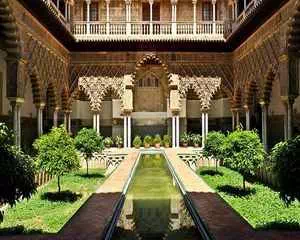 Сад дворца Альказар, популярные места